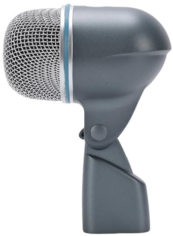 Luocute Microfono Dinamico Vintage, Microfono Vocale Cardioide Professionale con Supporto Ruotabile a 180 Gradi e Struttura Ammortizzante, per la Registrazione in Studio di Performance