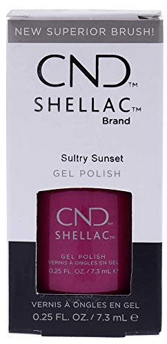 CND Shellac Sultry Sunset, 7.3 ml/0.25 fl oz.