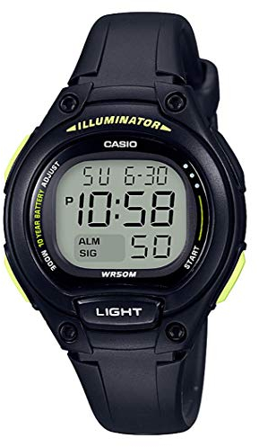 Casio Reloj Digital para Mujer de Cuarzo con Correa en Plástico LW-203-1BVEF