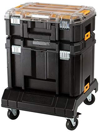 Dewalt DWST1-71195 TSTAK VI Deep Tool Storage Case + Organiser + Cart Trolley