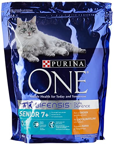 Purina ONE Senior 7 Plus Dry Cat Food Chicken 800 g