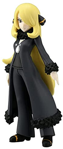 Pokemon Takara Tomy Monster Collection (Cynthia), Figure, Toy, Ages 4 and Up, Toy Safety Standards, St Mark Certified, Takara Tomy