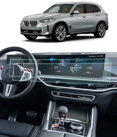Pellicola protettiva per schermo BMW 2025 - (2 pezzi) 2025 X3 e 2023-2025 Serie 3/Serie 4/Serie 7/Serie 2 Coupé/M2/M3/M4/X6/X7/XM/iX/i4/i7 e i5/5 2024-2025 Accessori Serie Nano Film 1 Touchscreen da