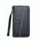 Belijoeuri, Portafoglio da uomo lungo 21 x 15 cm, grande formato con cerniera, 12 scomparti per carte e scomparto per banconote, porta, regalo elegante per gli uomini(nero), Nero , L, Classico