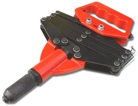 Unibos Single-Handed 32 Heavy Duty Lazy Tong Hand Riveter Pop Rivet Gun