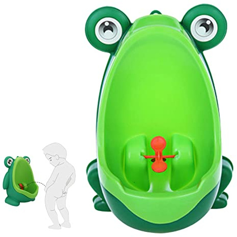 Boys Potty Urin Migne Frog Potty Potty Training Urinal pour garçons Potty Training Training Toilet pour les accessoires de formation des toilettes pour tout-petits 30 * 21 * 16cm, mignon d'entraîneme