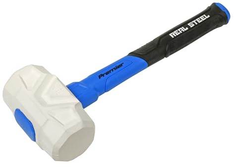 Sealey RMG24 24oz Rubber Mallet with Fibreglass Shaft