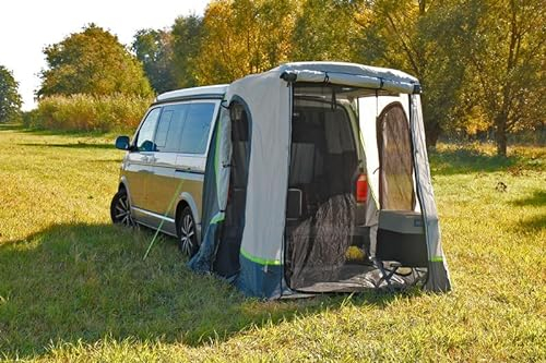 Heckzelt Upgrade 2 Premium mit Moskitonetz und Bodenwanne für VW T5, T6 und IT
