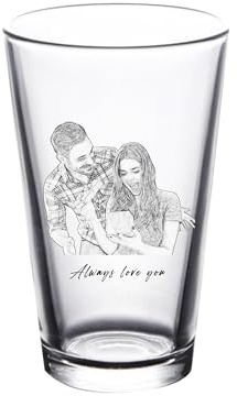 KWCLTH Recuerdos personalizados regalos personalizados imagen de texto copas de vino