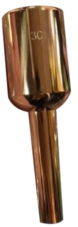 Trompeten-Mundstück, Trompetenmundstück, Mundstück aus Legierung, Leistung, Trompetenliebhaber, for Anfänger, professionelle Geschenke, Musikmusiker, glatt(3C)