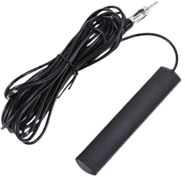 Happyyami Amplificador De Señal para Vehículo Antena De Radio Coche FM Montaje Parabrisas