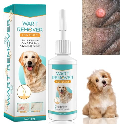Dog Wart Remover, Wart Removal Treatment for Dogs,Natural Verruca & Wart Remover, Natural Dog Wart Removal Treatment, 20ml – Dog Skin Irritation Treatment,Wart Remover Dog