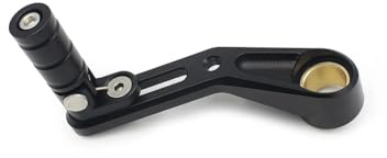 CBCLOPKLCU Levier de vitesses pliable et réglable pour moto pour BMW F900R F900XR F900 F 900 R XR 900R 900XR 2020 2021 2022 Levier de Vitesses de Moto Selecteur de Vitesse Pl(Black)