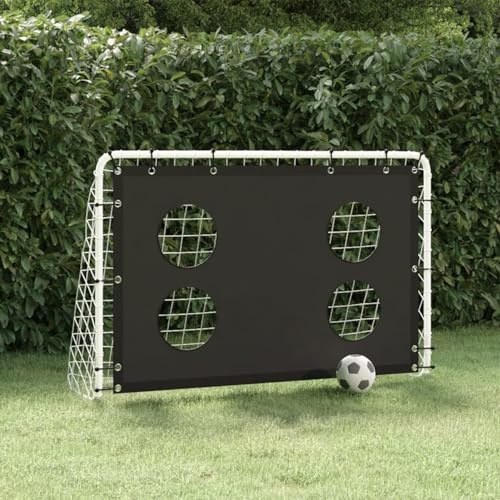 ZEYUAN Fußballtor mit Torwand, Fussballtor, Fussballtore Für Garten Child, Fußballtore Draußen Child, Torwand, Fußballtor Child, Fussballtore, Football Goal, Stahl 184x61x122 cm