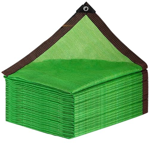 Rete parasole di alta qualità e frangivista, protezione antigrandine, diverse misure (2 x 2 m, 2 x 20 m, 5 x 20 m, 8 x 20 m), blocco UV 70% 80% per serre e protezione solare