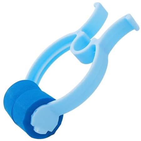 Generico Clip Naso Nuoto Impermeabile–Morsetto Blu,Pinza Ergonomica 6,5x4cm | Protezione Anti Sangue dal Nasos, Adatta Bambini Adulti, Accessorio Essenziale per Sport Acquatici e Bagno Sicuro