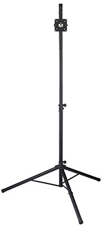 Relaxdays Unisex Erwachsene Dartständer Relaxdays Dartst nder für Dartscheibe mobil h henverstellbar Dart Dreibein Eisen HBT 195 x, schwarz, 1 St ck EU