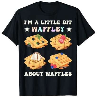 Waffle Costume Breakfast Waffle Master Waffle Maker T-Shirt