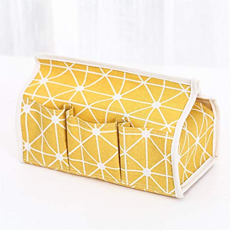 Kosmetiktücherbox Kreative Serviette Container Baumwolle Leinen Kunst Tissue Box Servietten Halter Abdeckung Raum Auto Sofa Hotel Küche Dekorative Papier Container Case Schulbedarf Taschentuchspender
