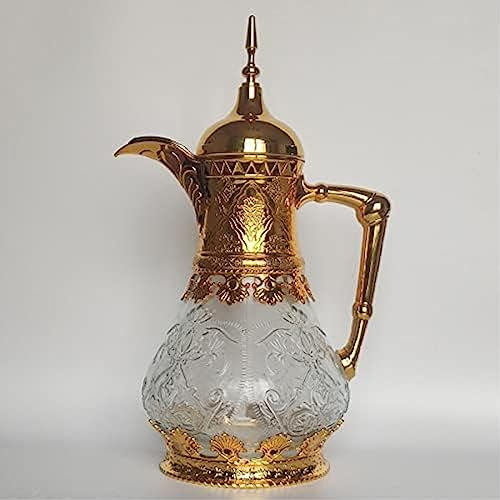 Teiera Marocchina 1,6 L, Teiera In Ottone, Con Filtro Integrato, Modello Tradizionale, Teiera Araba, Macchina Per Il Tè, Scalda Tè,1