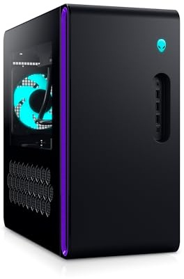 Alienware Aurora R16 Flüssige Kühlung, Desktop-Gaming, Intel Core i7-14700KF, NVIDIA GeForce RTX 4070, 32 GB RAM, 1 TB SSD, Windows 11 Home, französische Multimedia-Tastatur (AZERTY)