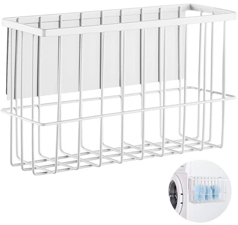 Chewtoyo Magnetic Holder, Dryer Ball Shelf Rack, Magnetic for Room Bin, Storage Organization and Laundry Ball Lint Dryer Mount Dryer for Wall