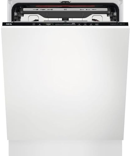 AEG 9000 ComfortLift® Integrated Standard Dishwasher - Black with Sliding Door Fixing Kit - A Rated