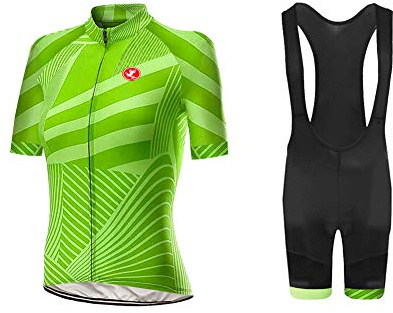 UGLY FROG Damen Radtrikot Set Fahrrad Trikot Kurzarm + Radhose mit Sitzpolster HNDX01