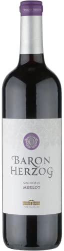 Baron Herzog Merlot | Aromas Of Red Cherries, Strawberry Jam And Spice, With A Rich Mouth Feel And Finish | 750ml