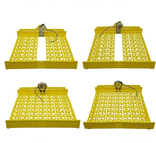 Brutmaschine Brutmaschine Brutmaschine Brutmaschine 48-154 Eier Automatik Brutmaschine für Geflügeleier aus Kunststoff, Tablett für Hühnereier/Wachteln, 12V, 132, 1