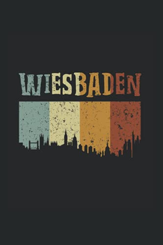 Wiesbaden: Notizbuch Wiesbaden Notizheft Liniert Notebook Geschenk Wiesbadener Geschenkidee Hessen