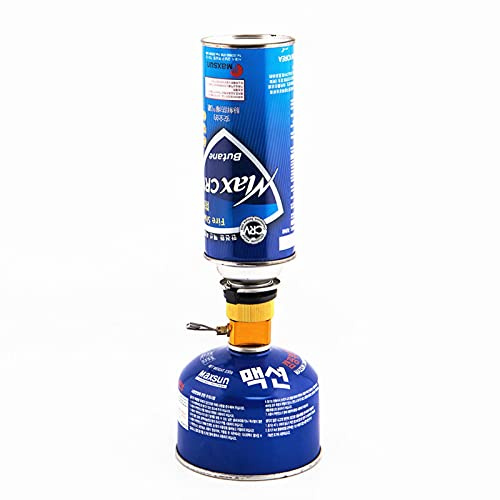 Perfect Flower Gaskartuschen Adapter Campingkocher Anschluss Gas Flasche Adapter Tragbarer Gasofen Brenner Ventil Adapter Gas Ventilkartuschen Düse Adapter