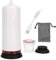 Electric Vacuum Pump, Portable Vacuum Bag Pump + Transparent Wet Suction Port + Silicone Adapter Automatic Vacuum Pump Vacuum Sealer Food Vacuum Pump for Clothes for Traveling