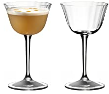 Juego de copas Riedel Sour Optic 2 pcs, Copas de bar Copas de cóctel Vaso de cristal 215 ml