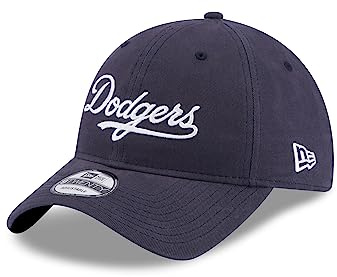New Era Los Angeles Dodgers MLB Cap 9Twenty Teamname Kappe Strapback Baseball blau - One-Size