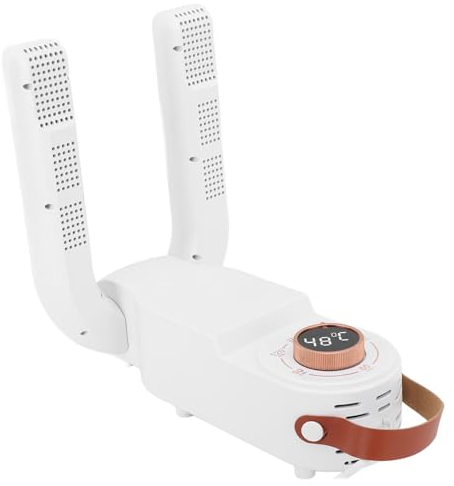 Secador El¨¦ctrico de Botas y Guantes, Calentador Port¨¢Til con Temporizador para Calzado, Eliminador de Olores, de Ventilaci¨®n de Calor