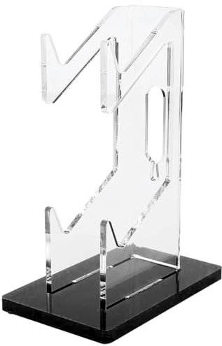 FONGKNOX Gaming Headphone Stand, Game Controller Stand, Headphone Stand, Game Controller Stand Made of Acrylic, Desktop Headphone Stand 2-Layer-Black