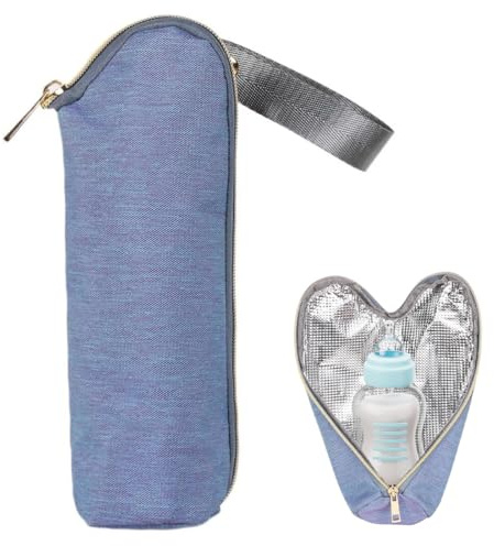 XPEX Sac Isotherme pour biberon, Sac Isotherme pour Lait Maternel, Sac Chauffe Biberon, Sac Isolant pour Biberon de Lait,Sac isotherme lait maternel, Baby Biberon Tote Restez au Chaud （Violet）