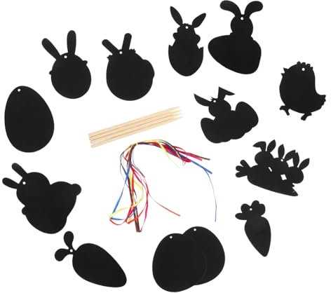 OATIPHO 1satz Junge Mädchen Kratzbilder Für Ostern Teiliges Kratzpapier Karottenform Kreatives Malset Für Junge Mädchen Partydeko Und Ostergeschenk Sicher Und