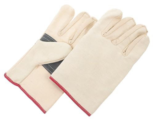 CHILDWEET Thickened Industrial Work Gloves Painters Safety Gloves for Men Outdoor