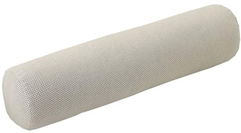 JORTUIO Almohada Redonda Cilíndrica para la Cabeza y el Cuello, Cojín Cilíndrico Redondo, Almohada de protección para la mesita de Noche, cojín de Apoyo Lumbar para sofá(Color 3,80x20cm)
