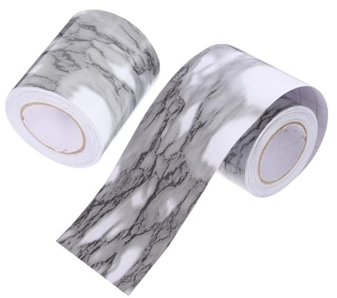 Angoily 2rollen Selbstklebende Flexible Molding Trim Für Fußleisten Und Marmor-arbeitsplatten Hochwertige Dekorleisten Für Schlafzimmer Und