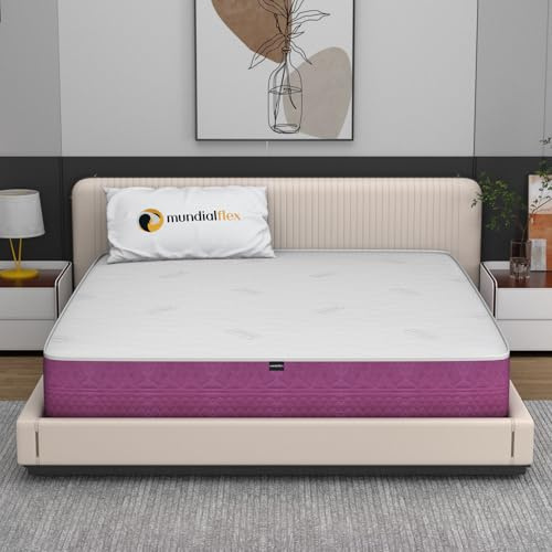 Mundialflex Materasso 140x190 Memory, Alto 22 Cm, Ortopedico Rigido | Alba