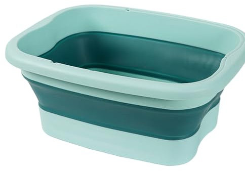 Foot SPA Bath Tub, Foldable Foot Massager Basin, Massage Point Design Tub Basin Tools, Portable Foots Basin Foot Bucket for Soaking Feet for Pool Entry Home Spa Outdoor Travel