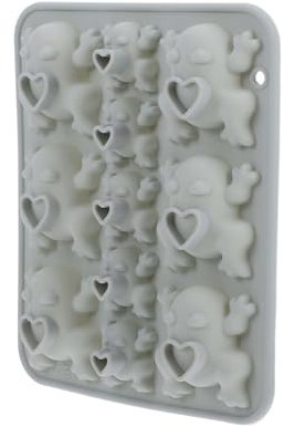 Gadpiparty Frosch Silikonform Verschiedene Flexible Pralinenform Für Schokolade Kuchen Candy Halloween Tier-motive Backform Bpa-frei Einfach Zu Reinigen