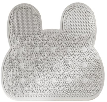 Niesel Tapis de nettoyage pour pieds - nettoyeur mural en silicone | épurateur de pieds en silicone avec lave vaisselle pour douche | Pour les femmes âgées, les enfants, la maison de bain de sol
