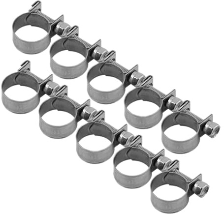 Edelstahl-Kraftstoffleitungsschlauchklemme 6 mm – 20 mm Klemmverschluss in optionaler Größe(14-16mm)