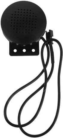 TOYANDONA Klaxon de Voiture Compact 2 Broches avec Fil pour Véhicule, Haut-Parleur Automobile 12v, Adaptateur Connecteur Klaxon, Accessoire Audio Voiture, Installation Facile