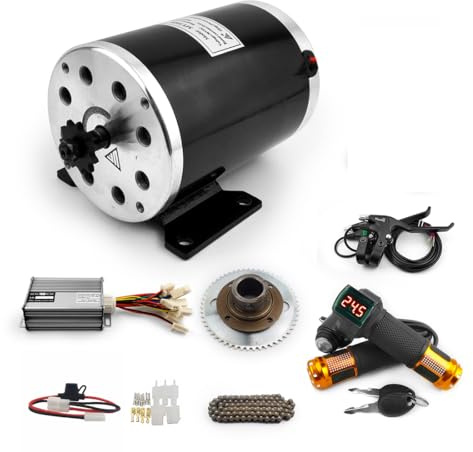1000W Motorcycle Motor Kit Changing Gas ATV to ATV DIY Electric 4-Wheel Child Vehicle Scooter Engine (36V Twist kit)