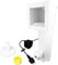 well2wellness ABS Pool Skimmfilter Skimmer Filter Azuro mit Einlaufdüse - 230V / 12V